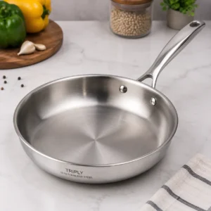 Triply Stainless Steel Fry Pan