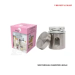 see through canister