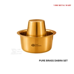 pure brass dabra set