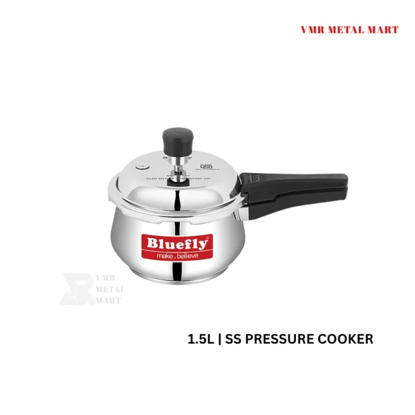 Bluefly stainless steel pressure cooker