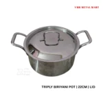 Triply biriyani pot