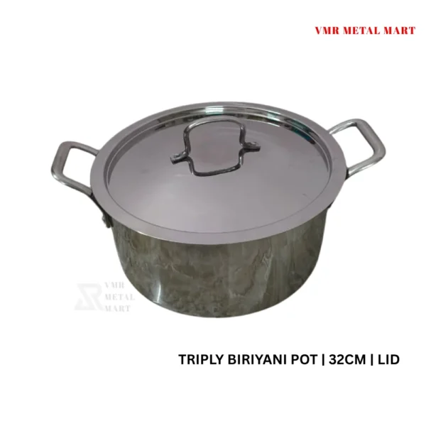 Triply biriyani pot