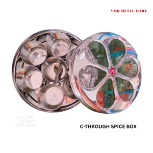 C-through spice box